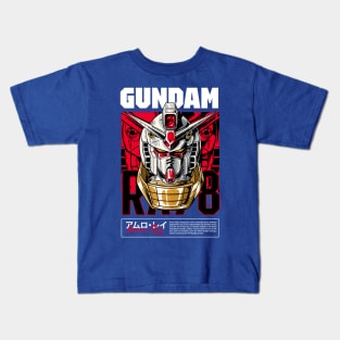 RX78 Mechanical Design Kids T-Shirt